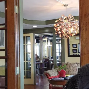 View into foyer
