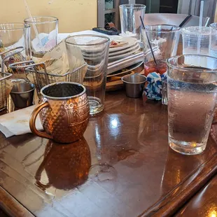 This is the mess 30 minutes after we finished.