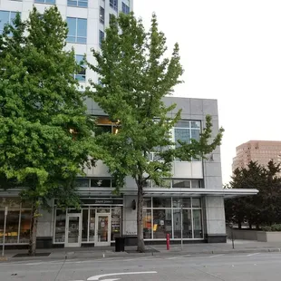 Parking available in the key center garage... but not validated