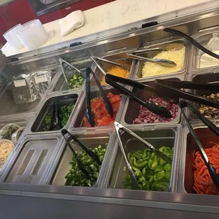 salads, interior