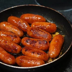 Yummy Filipino Longanisa cooking up for dinner *2/15/23