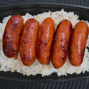 Ohh-wee got that Filipino sweet Longanisa prepped for the work day (can't wait lunch break) *2/23/23