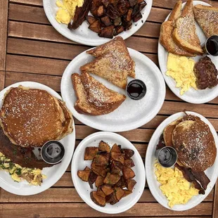 Pancakes and French Toast