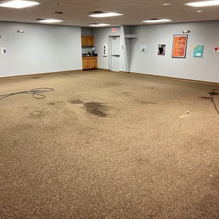 Local Community Living Center - We brought their carpet back to life removing stains, in a very important area of their facility.