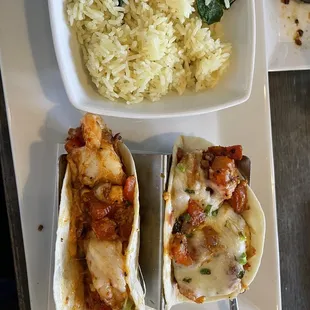 Shrimp tacos