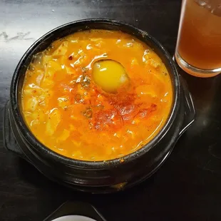 Soondubu (Soft tofu stew)
