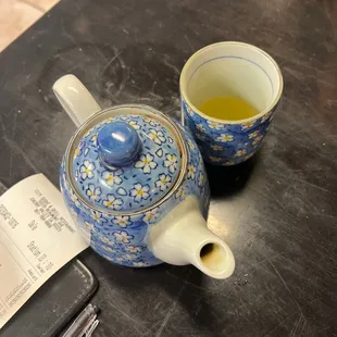 The original Straight from Japan hot green tea