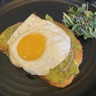 Avocado Toast with an Egg