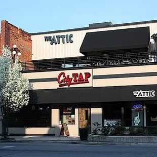 Located at the corner of Main and Wooster in downtown Bowling Green.