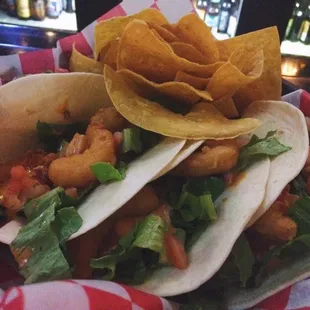 Bang Bang Shrimp Tacos