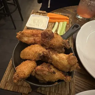 Ten spice wings