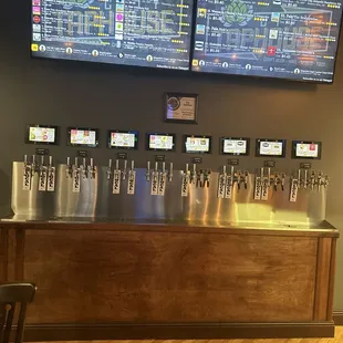The beer wall - great selection!