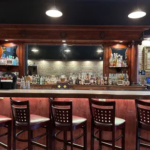 Look at this bar!  Beer isn't the only offering!