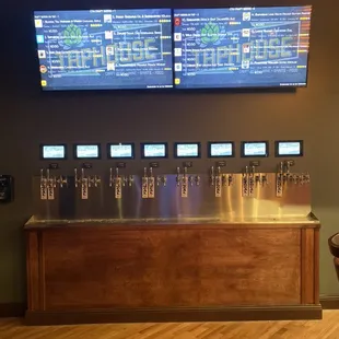 Self-serve Craft Beer wall