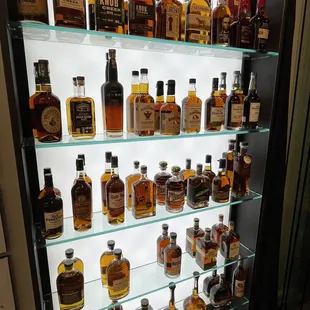 Bourbons at the gift shop