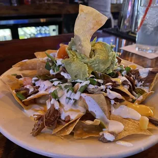Barbacoa nachos