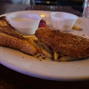 What is left from chicken tenders