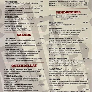 Daily Menu