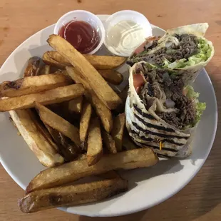 Philly Cheese Wrap