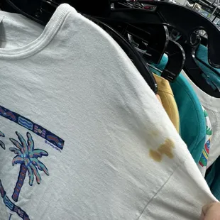 Pee stained shirt. Guess the price?