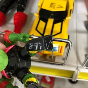 $9 old action figure.