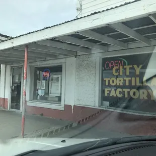 a view of a storefront
