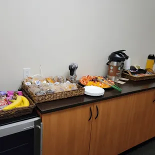 Catering - continental breakfast