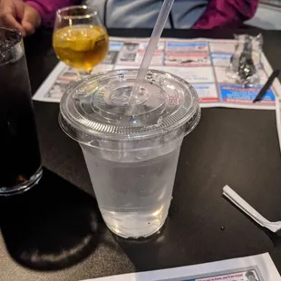 Water!!  Scotch