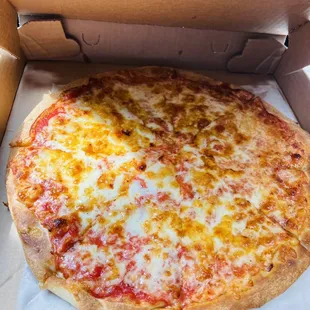 Small cheese pizza