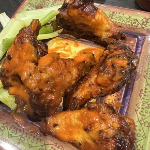 Re-cooked the wings at home and they still weren&apos;t well done in the middle
