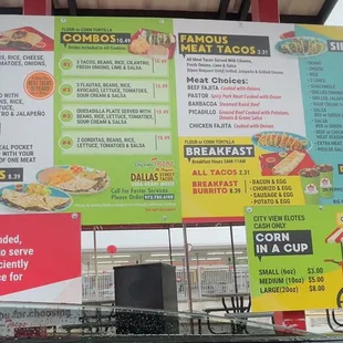 menu: taken on 10/25/2023