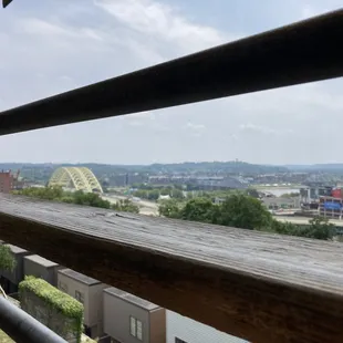 outside