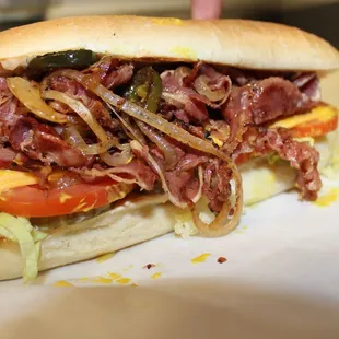 Pastrami sandwich