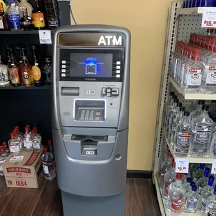 atm machine in store