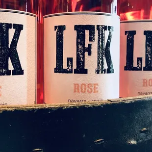 a row of bottles of wine