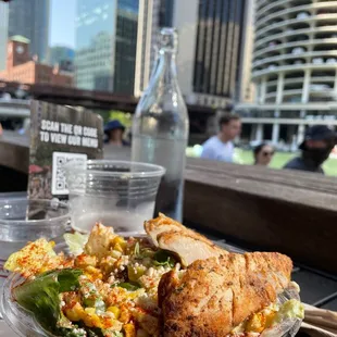 Street Corn Salad with Chicken