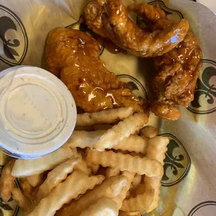 Mango Habanero Chicken Tender Basket Combo