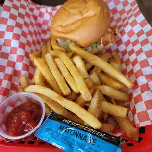 Grilled chicken sandwich