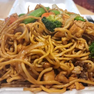Lo Mein and Combination Fried Rice