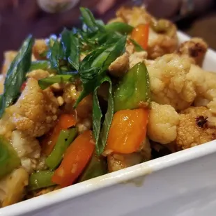 Kung Pao Cauliflower
