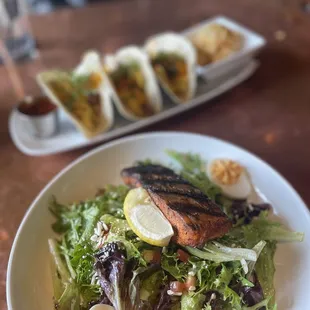 Blackened Salmon Salad