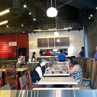 sushi and sashimi, interior