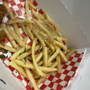 The Truffle fries that I can&apos;t get enough of