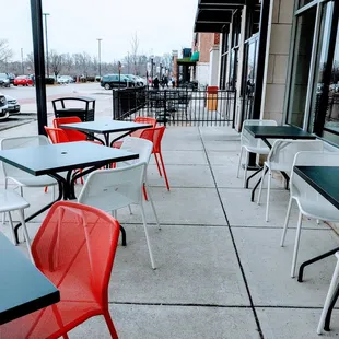 Outdoor seating