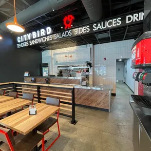 interior, sushi and sashimi