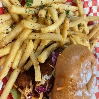 Spicy Sandwich Meal