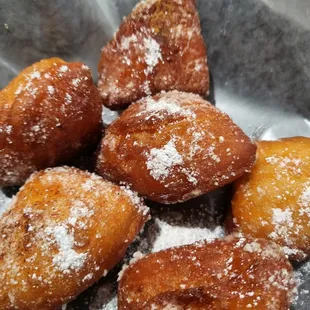 food, dough desserts, donuts