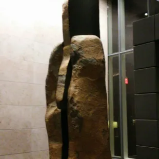 #14 CACTUS life - Living with the Earth, 2007-2008 artist: Masatoshi Izumi (Japanese b.1938) 17 foot basalt lava stone 8 tons.