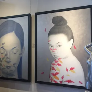 Anek in Elena Bulatova Fine Art, gallery row in Aria