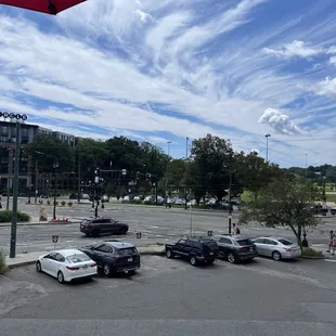 View from second floor patio